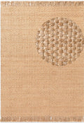 Handloom Jute Rug Fjord Natural Gold