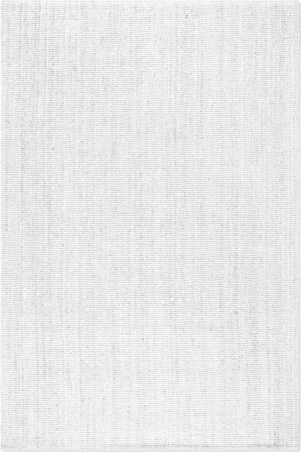 Boucle Jute Jaipur Rug White, textured design, easy care, durable lasting.