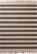 Handloom Jute Rug Playa Natural White Black