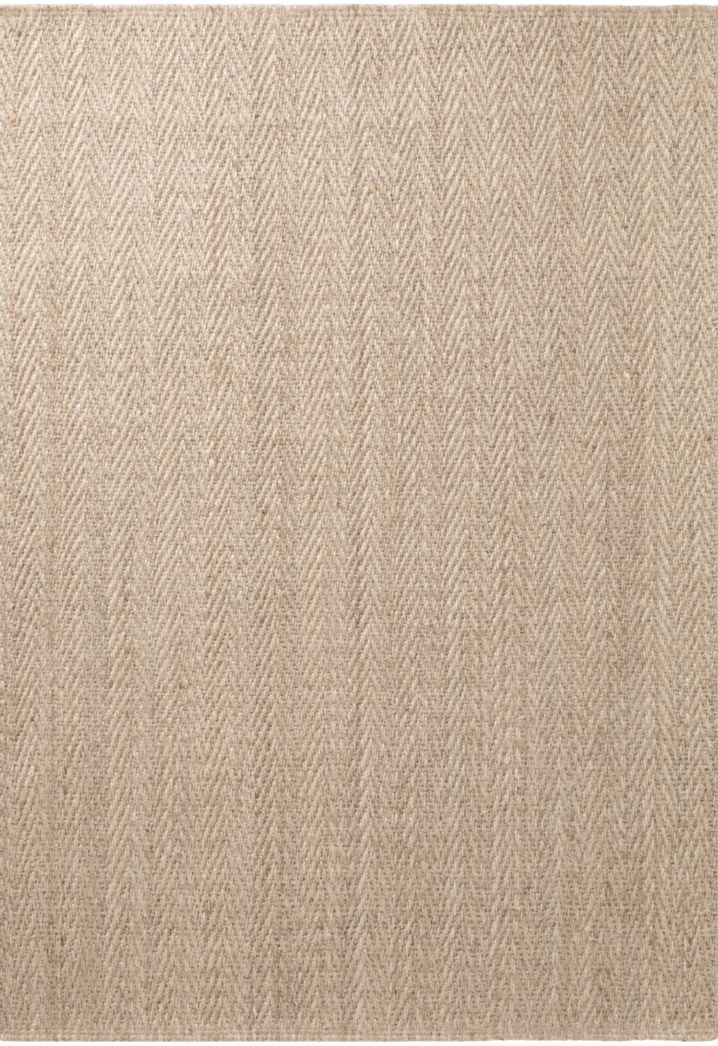 Beige woven patterned rug