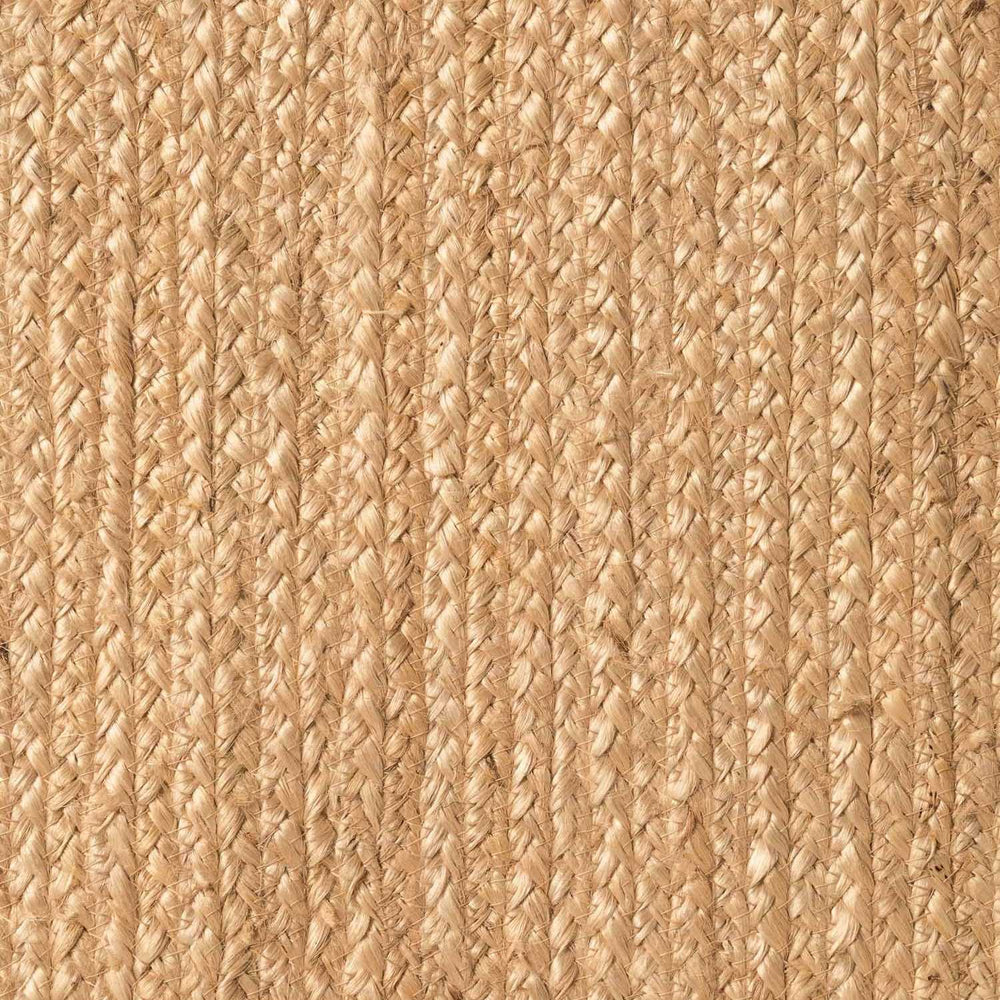 Braided Jute Rug Oval Rangpur Natural Gold