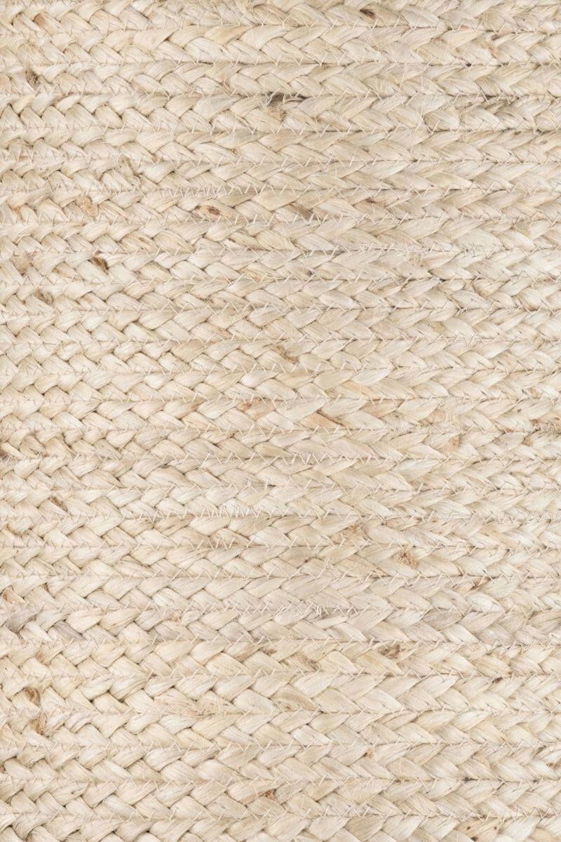 The Rugs Jutta Natural Jute Pouf - Handmade Boho Style