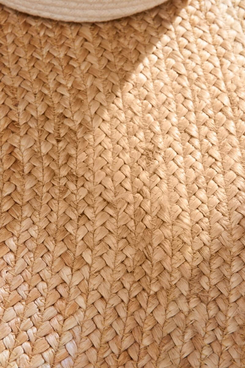 The Rugs Jutta Natural Round Jute Rug - Stylish & Comfort