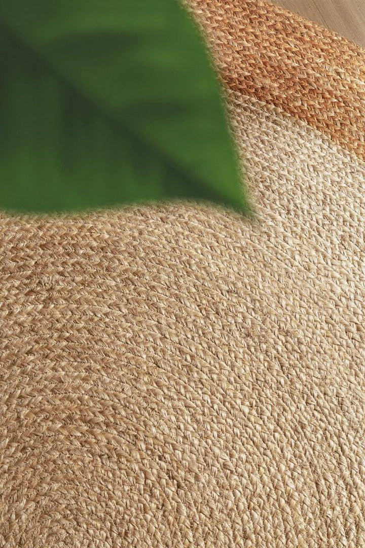 The Rugs Jutta Natural Round Jute Rug - Stylish & Comfort