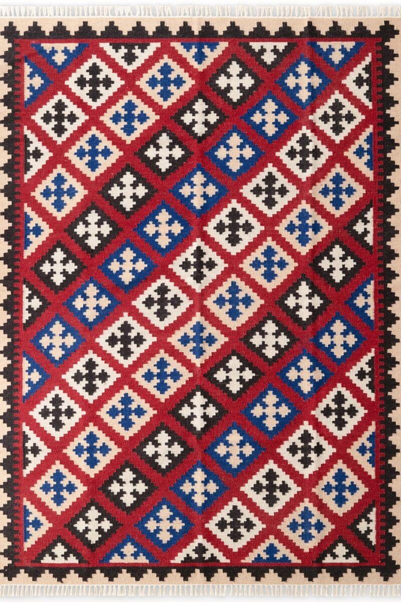 The Rugs Kamal Kelim Rug – Handwoven Afghan Design Rug