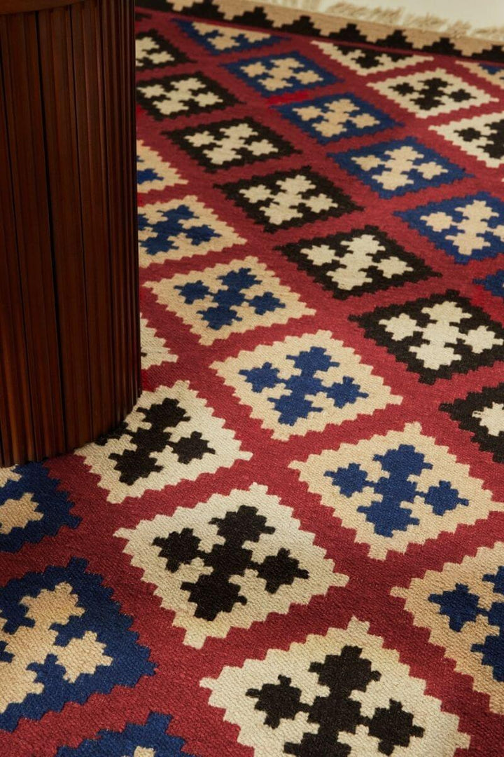The Rugs Kamal Kelim Rug – Handwoven Afghan Design Rug