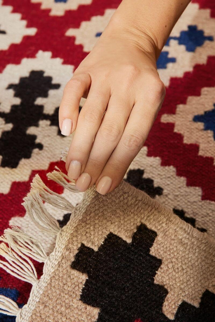 The Rugs Kamal Kelim Rug – Handwoven Afghan Design Rug