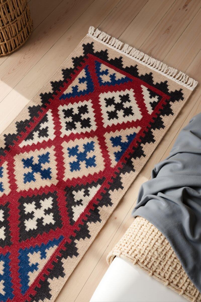 The Rugs Kamal Kelim Rug – Handwoven Afghan Design Rug