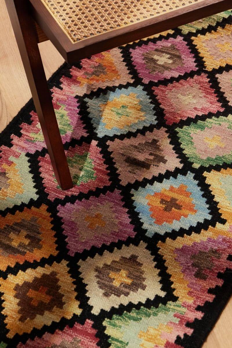 The Rugs Kamal Kelim Rug - Quality Handwoven Zara Design