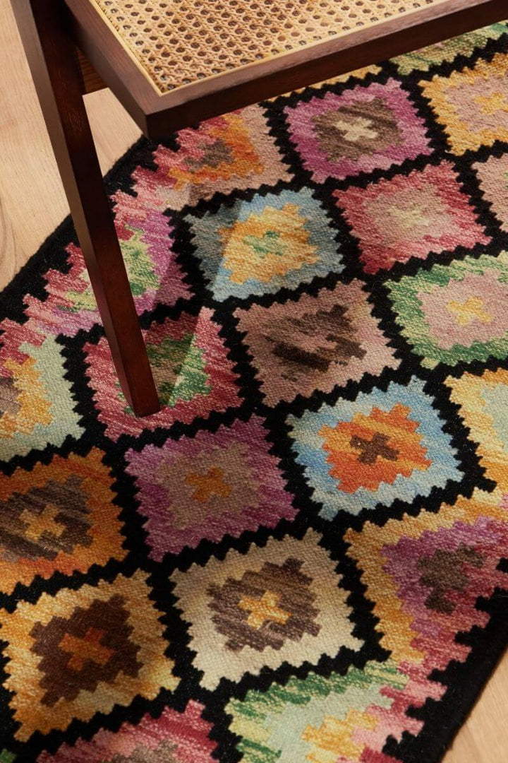 The Rugs Kamal Kelim Rug - Quality Handwoven Zara Design