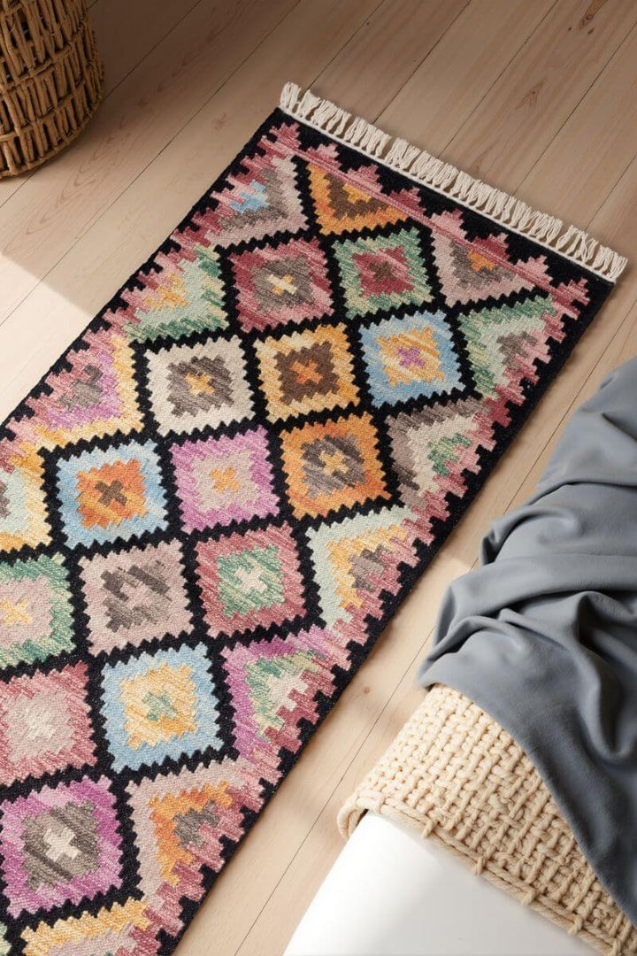 The Rugs Kamal Kelim Rug - Quality Handwoven Zara Design