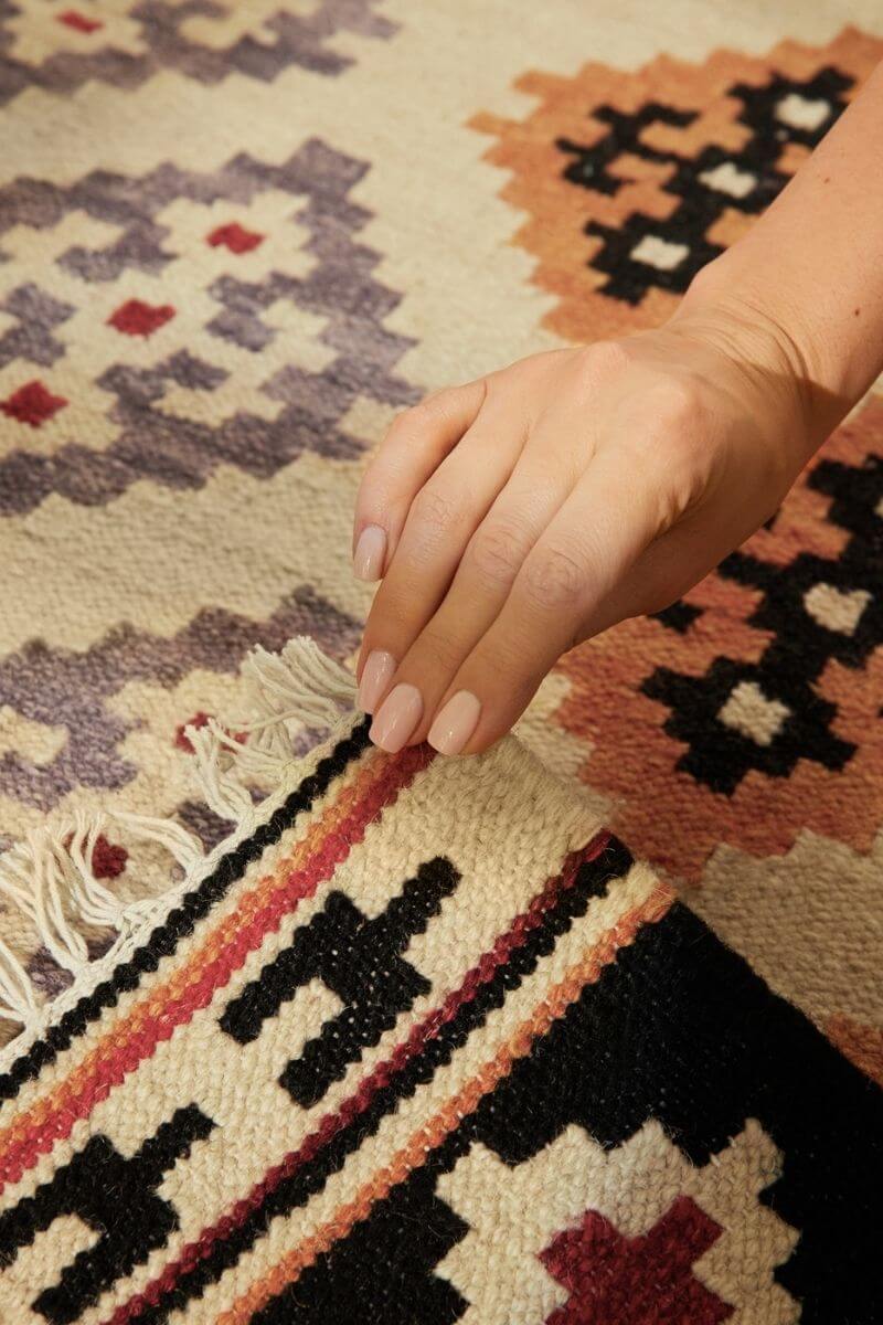 The Rugs Kamal Kelim Rug – Handwoven Afghan Design Rug