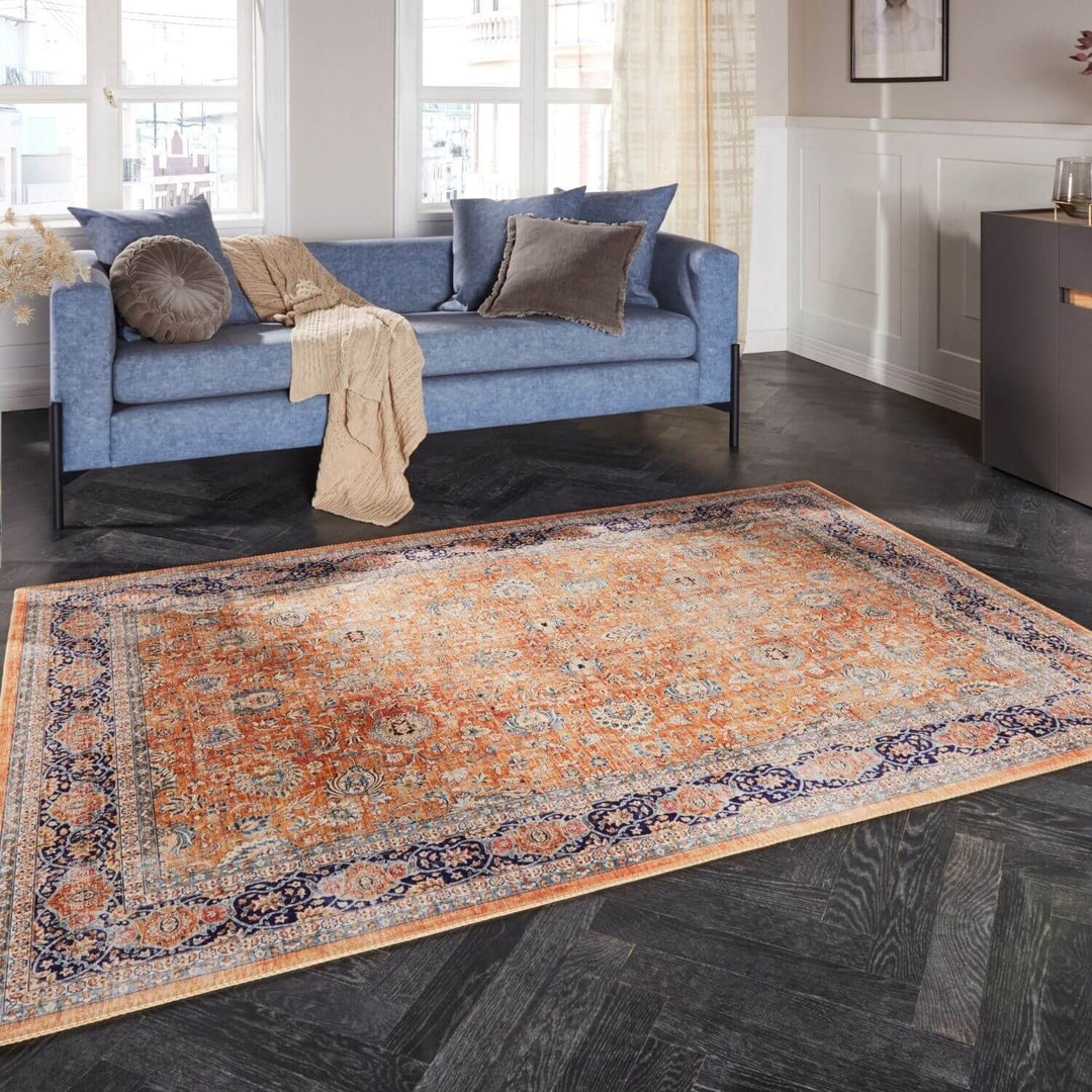 Keshan Maschad Rug Yellow