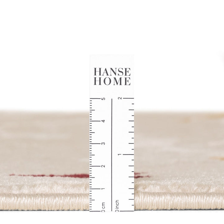 Textured fabric swatch with a ruler and 'HANSE HOME' branding on a white background