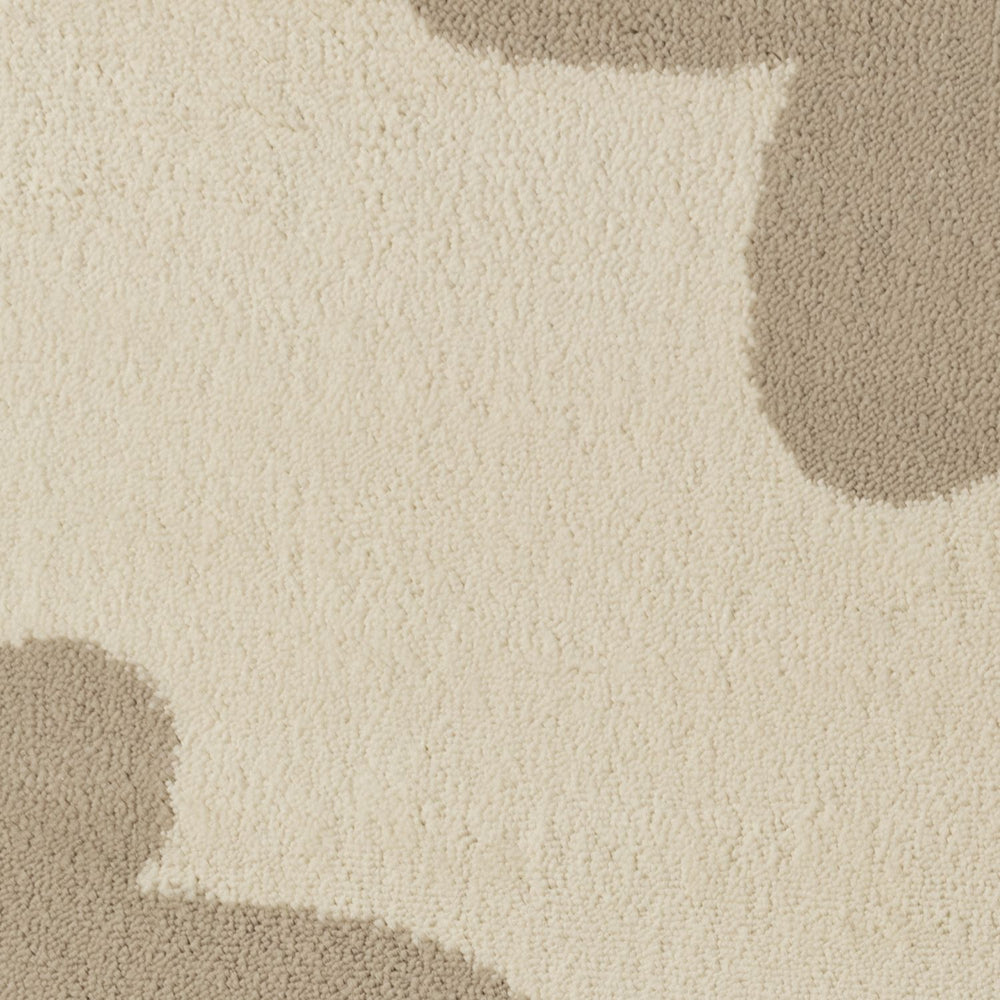 Close-up of a beige and brown camouflage pattern