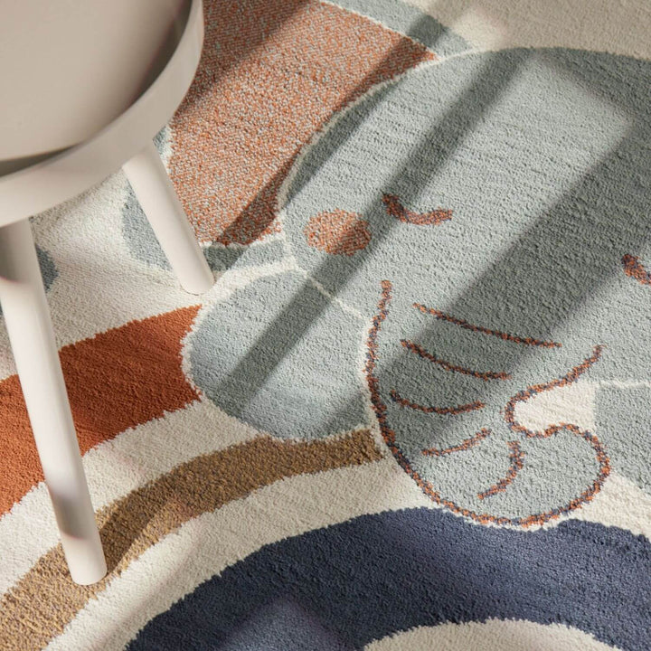 Adventures Kids Rug Dreamy Jumbo Cream Sound-absorbing Fun design rug