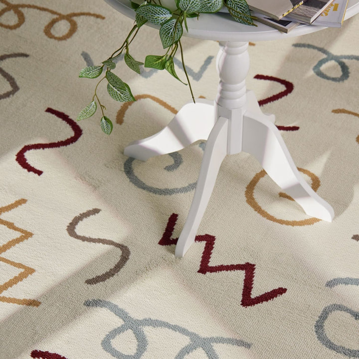 Adventures Kids Rug Fiete Cream Multicolor Underfloor heating Rug