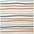 Striped area rug with multicolor pattern on a white background