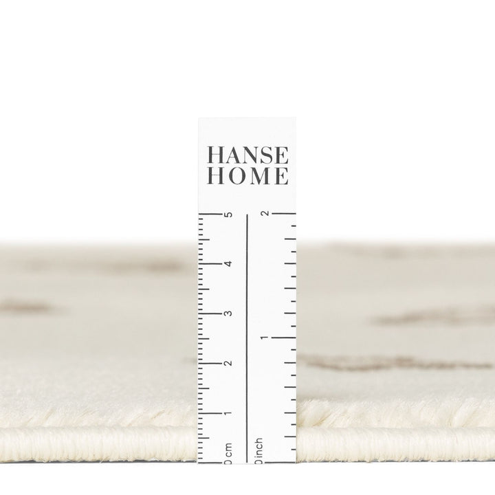 Measurement scale for fabric width with 'HANSE HOME' branding on a white background