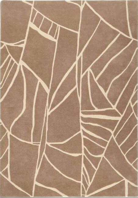 The Rugs Kintsugi Striped Wool Rug | Elegant Abstract Design