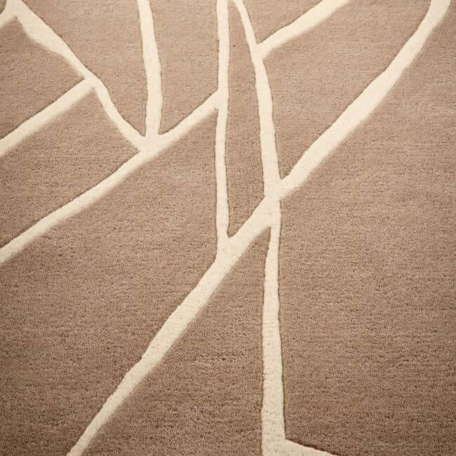 The Rugs Kintsugi Striped Wool Rug | Elegant Abstract Design