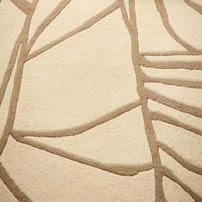 Abstract Pattern Rug Uk Cream The Rugs Kinstugi Abstract Cream Rug - Quality Wool Comfort