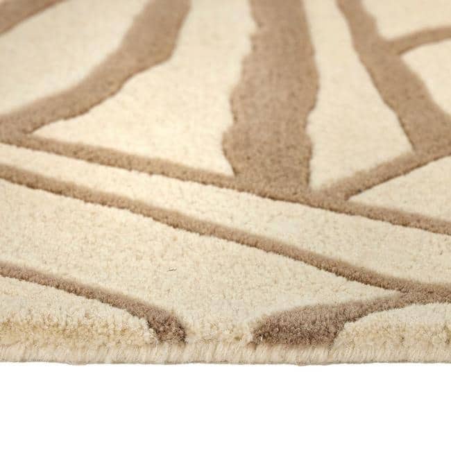 Abstract Pattern Rug Uk Cream The Rugs Kinstugi Abstract Cream Rug - Quality Wool Comfort