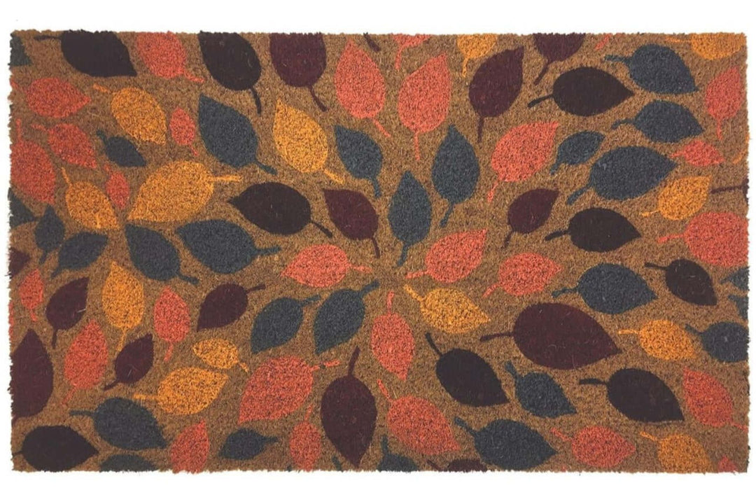 Leaves Coir Doormat Gainsborough 45x75 cm