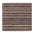 The Rugs Washable Mats: Stylish Multicolor Striped Design