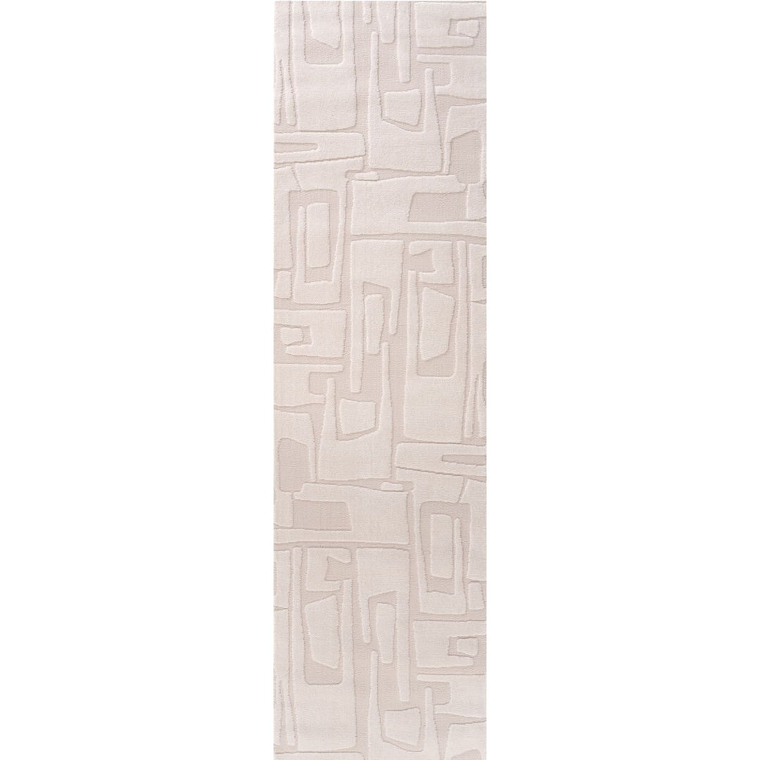 Loft Abstract Cream Rug Underfloor heating rug