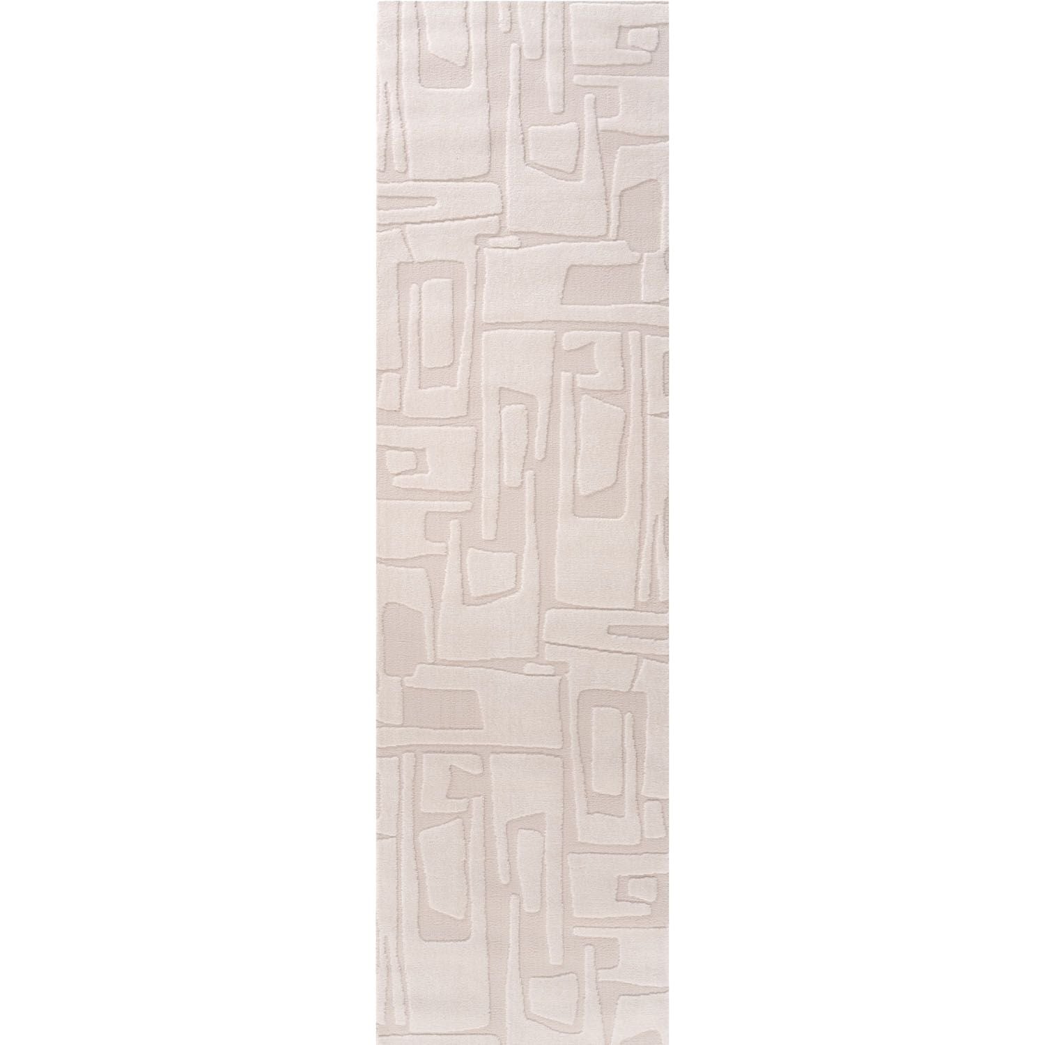 Loft Abstract Cream Rug Underfloor heating rug