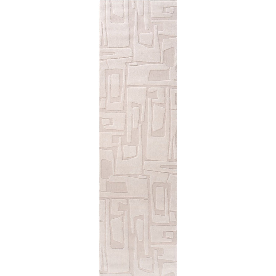 Loft Abstract Cream Rug Underfloor heating rug