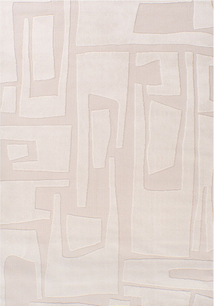 Loft Abstract Cream Rug Underfloor heating rug