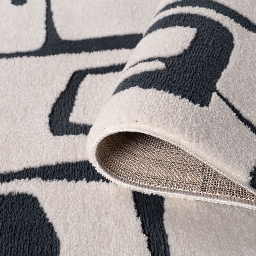 Loft Abstract Blue Rug