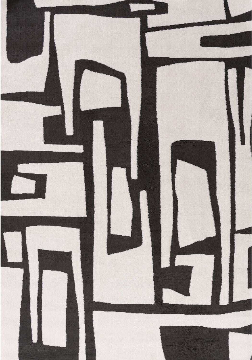 Abstract black and white pattern