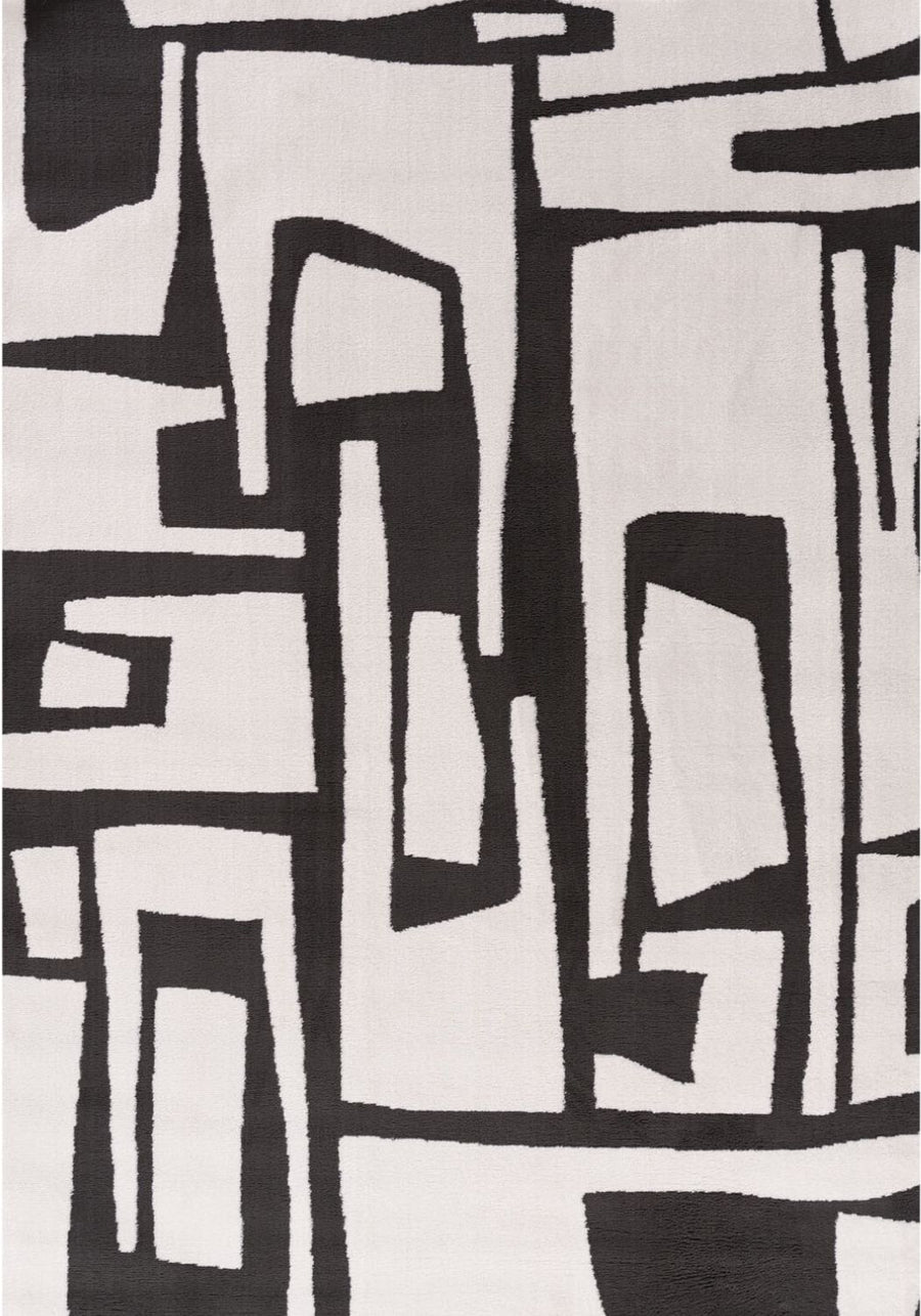 Abstract black and white pattern