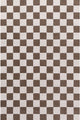 Loft Checkerboard Brown Rug