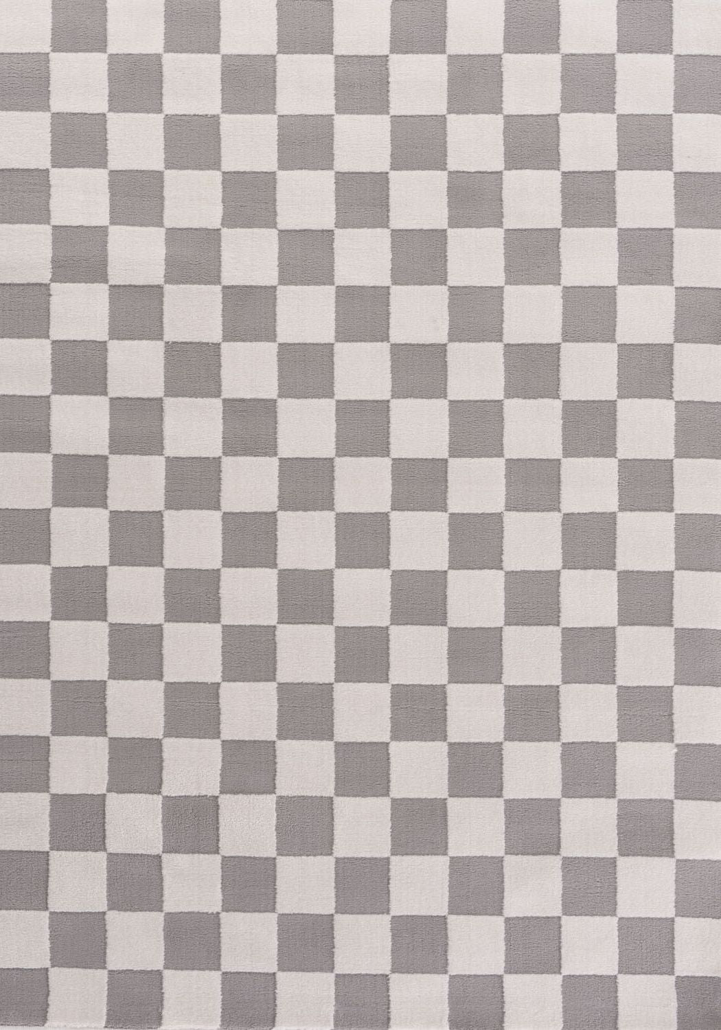 Loft Checkerboard Grey Rug, Underfloor heating.