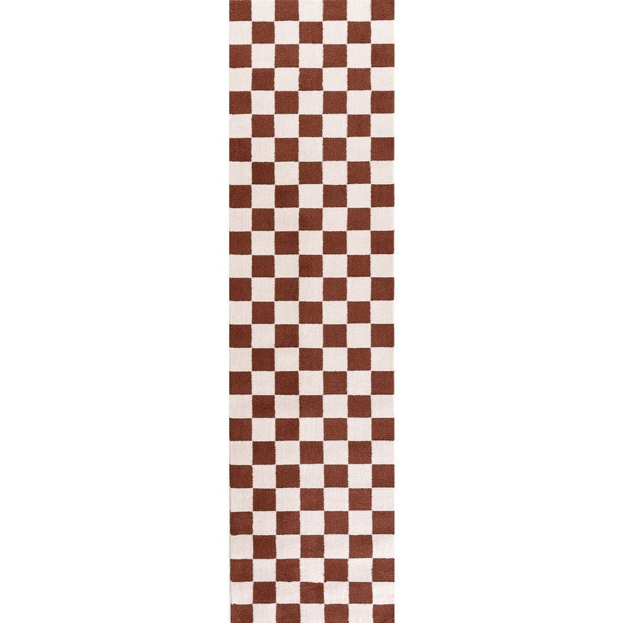 Loft Checkerboard Terra Rug, Easy to clean, Ideal for every place.