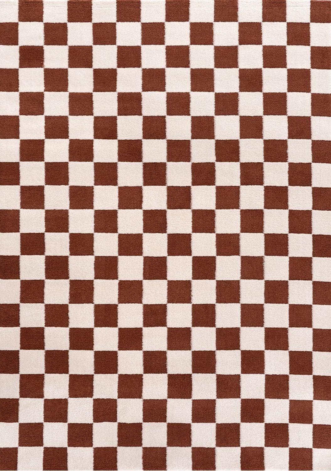 Loft Checkerboard Terra Rug, Easy to clean, Ideal for every place.
