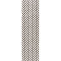 Loft Chevron Green Rug