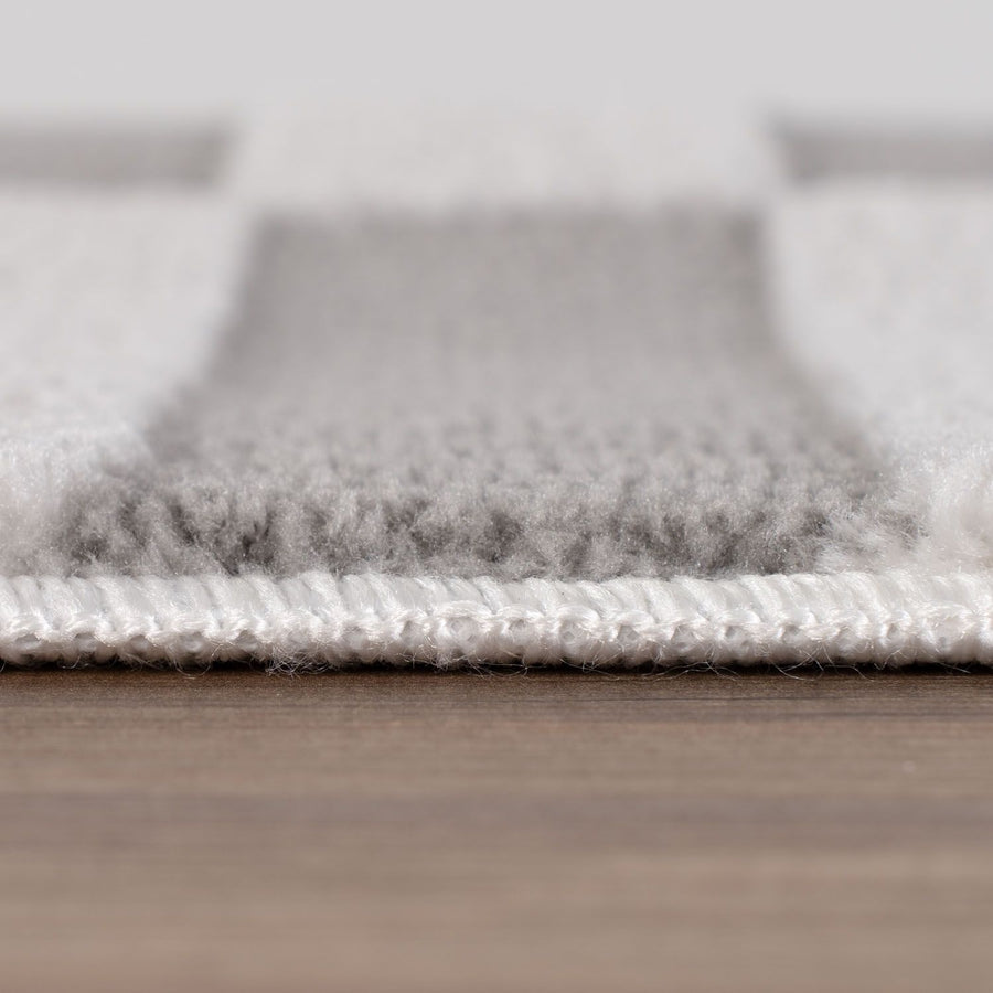 Loft Grey Rug The Rugs Loft Striped Grey Rug - Quality Comfort & Style