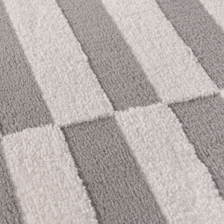Loft Grey Rug The Rugs Loft Striped Grey Rug - Quality Comfort & Style