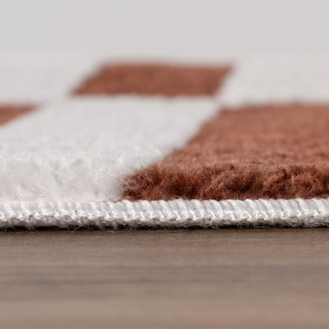 Loft Striped Terra Rug High-Low Pile, Eacy care