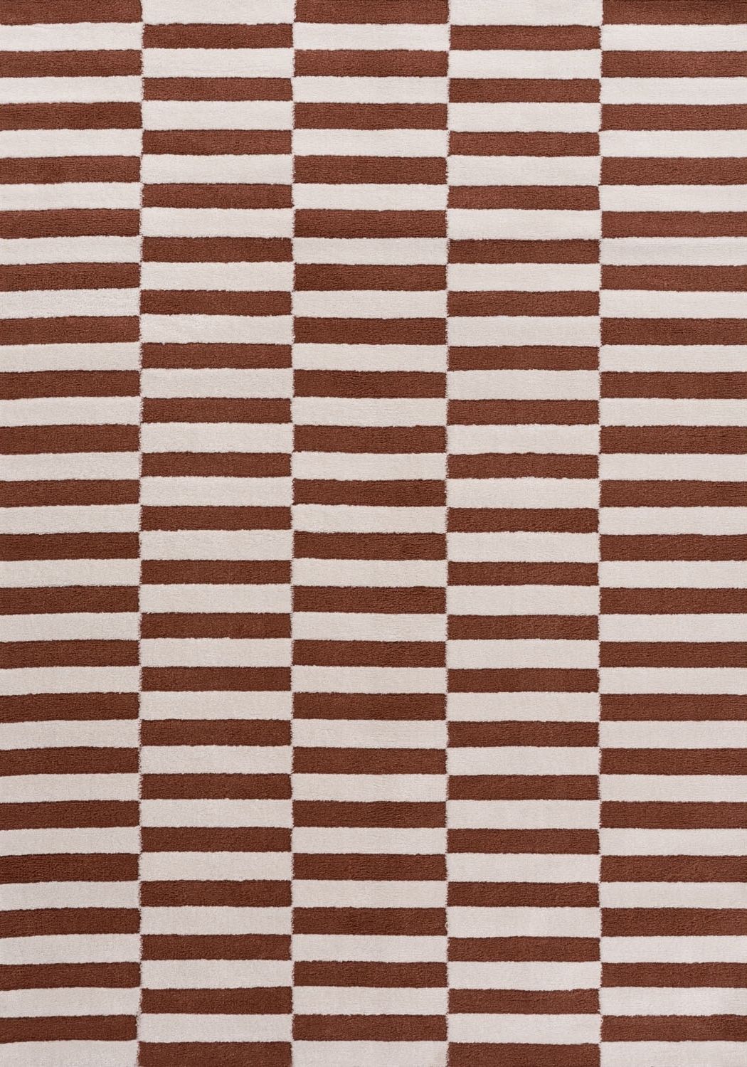 Loft Striped Terra Rug High-Low Pile, Eacy care