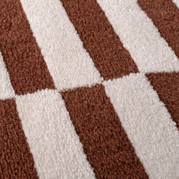 Loft Striped Terra Rug High-Low Pile, Eacy care