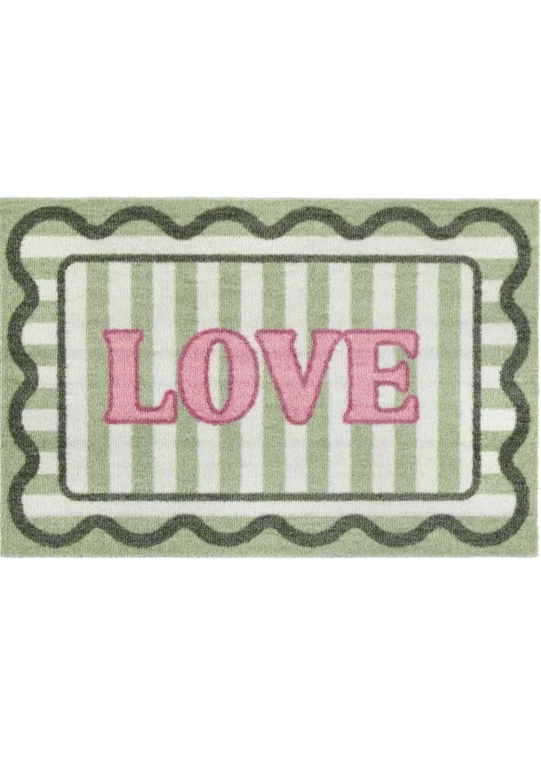 The Rugs Stylish Washable Mats with Bordered Design | Eco