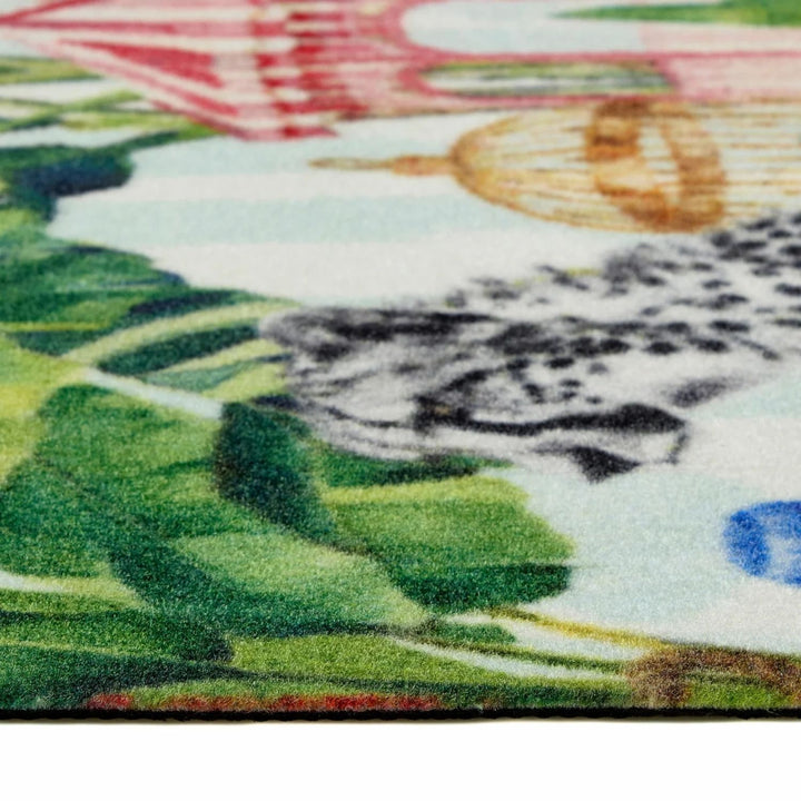 The Rugs Washable Indoor Mat Tropical Design | Stylish Decor