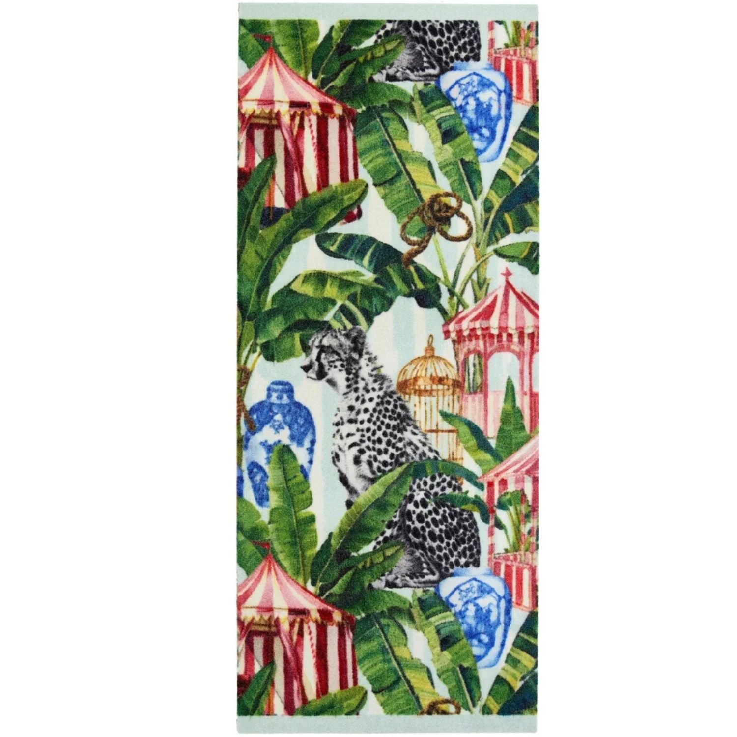 The Rugs Washable Indoor Mat Tropical Design | Stylish Decor