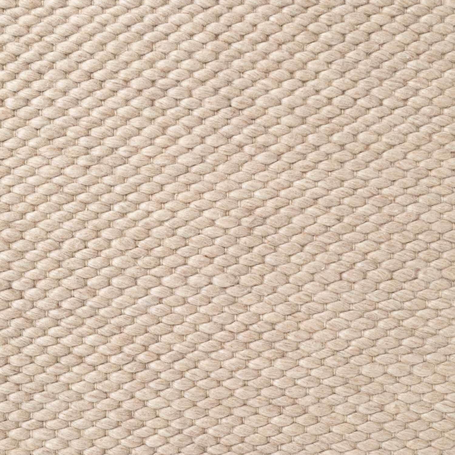 Close-up of beige woven fabric texture